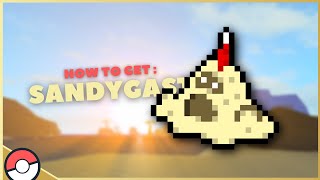 How To Get Sandygast  Pokemon Brick Bronze [upl. by Herrera428]