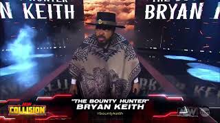 Bryan Keith Entrance AEW Collision 02022024 [upl. by Yraht77]