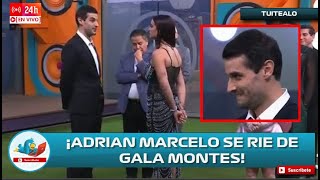 Gala Montes se le va a la yugular a Adrián Marcelo y este se rie de ella en la LCDLFMX [upl. by Leandre]