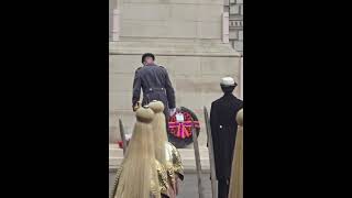 Prince William lays wreath at the cenotaph [upl. by Kee]