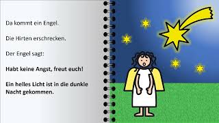 Weihnachtsgeschichte in Einfacher Sprache [upl. by Nehr]