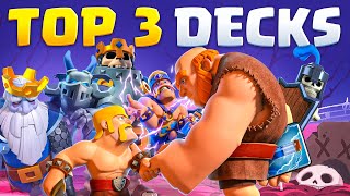 TOP 3 BEST DECKS AFTER THE NEW UPDATE 🏆 [upl. by Nerta]