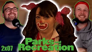 PARKS AND RECREATION 2x07 Reaction GREG PIKITIS [upl. by Idroj640]