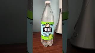 Polar Premium Seltzer Water Lime 🍋‍🟩 Review [upl. by Lenehc765]