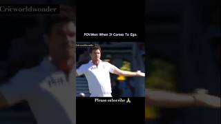 James Anderson reply to Mitchell Johnson 😅 cricket jamesanderson mitchelljohnson cricketbattle [upl. by Ynwat]