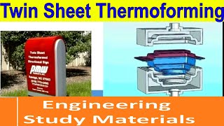 Twin Sheet Thermo Forming Process  PPT  ENGINEERING STUDY MATERIALS [upl. by Eneluj]