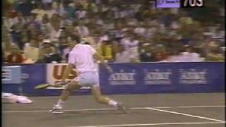 1988 Atlanta ATampT Challenge SF McEnroe vs Edberg [upl. by Notgnilra829]