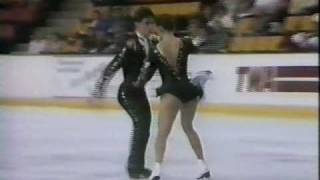 Duchesnay amp Duchesnay FRA  1986 Skate America Ice Dancing Free Dance [upl. by Herra]