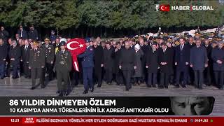 CANLI I Cumhurbaşkanı Erdoğan Atatürkü Anma Töreninde Konuşuyor [upl. by Kone360]