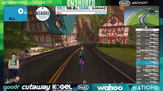 Zwift Racing zFondo Series 2022  Gran Fondo [upl. by Donell]