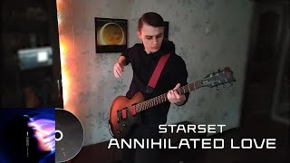 STARSET  ANNIHILATED LOVE Guitar Coverlyrics LTD BB600 [upl. by Mamoun]