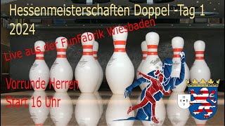 Hessenmeisterschaft Doppel Vorrunde Herren 1600 Uhr [upl. by Yecac103]