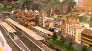 Réseau de train miniature échelle N 1160 lac de Bienne 8ème partie [upl. by Elletsyrc]