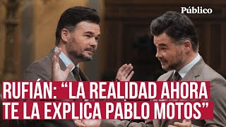 Gabriel Rufián al PP quot¿En qué quedamos ¿En qué Mazón es un quotinúquot perdón incapaz o no [upl. by Brnaby]