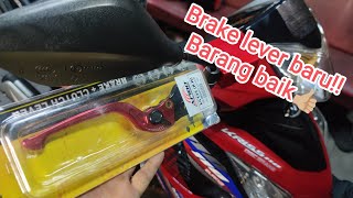 KRISS MR3  Tukar brake lever modenas kriss mr3 diy repair modified [upl. by Valdes]