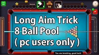 8 ball pool  Long Line for PC [upl. by Cartwell]