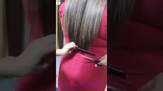 keratin with highlights sbscirbe trendingshorts viralvideo [upl. by Aviv]