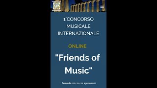 Elena Maria Rosaria Bellimbeni CONCORSO MUSICALE INTERNAZIONALE quotFRIENDS OF MUSICquot [upl. by Caitlin307]