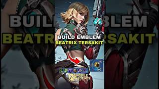 Auto maniac‼️😱 build emblem beatrix tersakit shorts [upl. by Acinaj833]