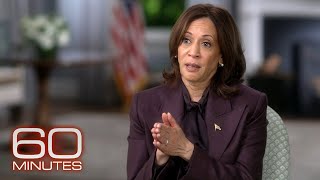 More from Kamala Harris and Tim Walzs 60 Minutes interviews [upl. by Stiles]