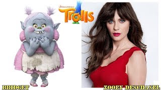 Trolls Movie Characters Behind The Voices [upl. by Elleinnad]