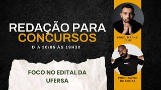 Redação para concursos  com prof Sávio de Souza [upl. by Mairhpe352]