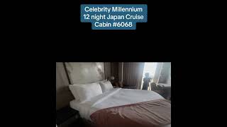 Celebrity Millennium Cabin 6068 shorts short travel celebritycruises TravelThirstyBlog [upl. by Ellednek]