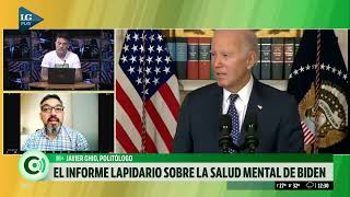 El informe lapidario sobre la salud mental del presidente de los EEUU [upl. by Olfe]