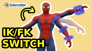 How to Quickly Rig IK FK in Blender For Beginners [upl. by Westerfield]