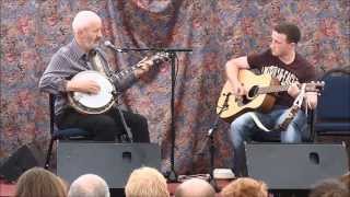 Na ceannabháin bhána slip jig  Kieran Hanrahan banjo  Conor Hanrahan guitar [upl. by Coulombe]