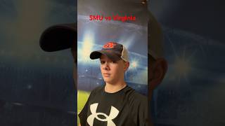 SMU vs Virginia Game Prediction collegefootballfootballsportsshortsviral [upl. by Eelarak]