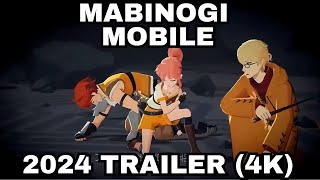 Mabinogi Mobile Trailer 2024 4K [upl. by Suirada]