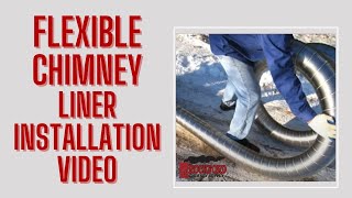 How To Install a Chimney Liner [upl. by Ocsic489]