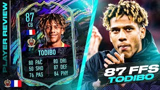 WOW 😲 SHOULD YOU DO THE SBC 🤔87 FUTURE STARS TODIBO REVIEW FIFA 21 Ultimate Team [upl. by Dyal]