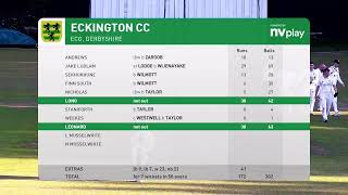 Eckington CC 1st v Chesterfield 1st [upl. by Odell96]