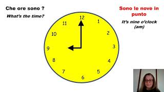 Whats the time Che ore sono [upl. by Julieta]