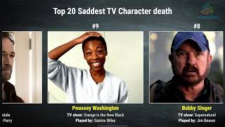 Top 20 Saddest TV Characters death [upl. by Annaer]