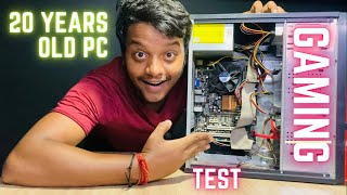 20 Year Old PC Gaming Test  20 Sal Purane PC Mein Game Kaise Chalu Karen [upl. by Kaile]