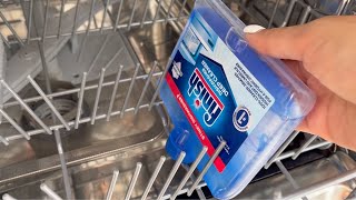 How To Clean Dishwasher With Finish Dishwasher Deep Cleaner [upl. by Esther]