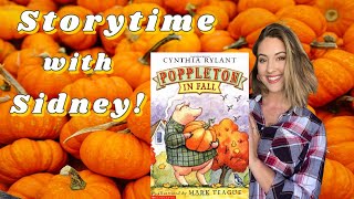 Storytime With Sidney Poppleton in Fall [upl. by Inajar]