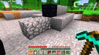 Minecraft Tutorial  100 Efficient Piston Powered Cobblestone Generator [upl. by Niamrahc741]