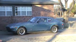 Driving to Taco Bell in a Datsun 280z Pure Sound 61 Header [upl. by Scoles]