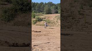 85cc Full Sending The Triple 😲 freestyle moto [upl. by Assyle]