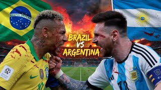 UR · Cristiano 🤡Argentina VS Brazil🥶Messi VS Neymer🤡 ronaldo mbapee portugal neymer football [upl. by Sairu221]