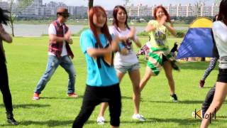 KIOPL 2nd Dance Flashmob Event  WAKA WAKA [upl. by Euqina]