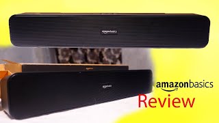 Amazon basics 16W Bluetooth Soundbar Speaker 🔊 amazon review [upl. by Mchenry]