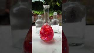 Potion making ASMR  Bottling Dragon Fire apothecary potions potion asmr asmrvideo [upl. by Oirrad]