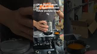 Kawasaki er6n overhaul enjin [upl. by Navap]