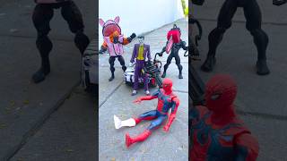 Venom Monster vs Venom chainsaw vs Joker Stop   Marvel Toys spiderman marvaltoys [upl. by Minda760]