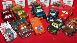 Mattel Disney Cars 2023 Mini Racers Unboxing  Speeder Mater Snot Rod Rumbler Shu Gold McQueen [upl. by Aenit]